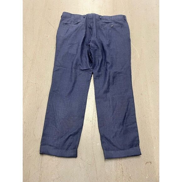 SAMUELSOHN 38 X 26 Air Force Blue Wool Trousers - Made in Canada Mens - Picture 2 of 6